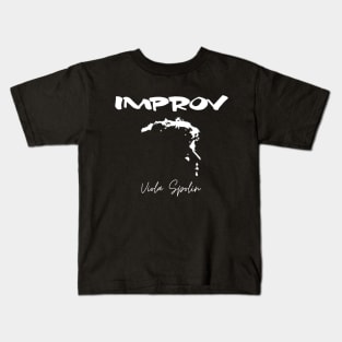 Improv Viola Spolin Kids T-Shirt